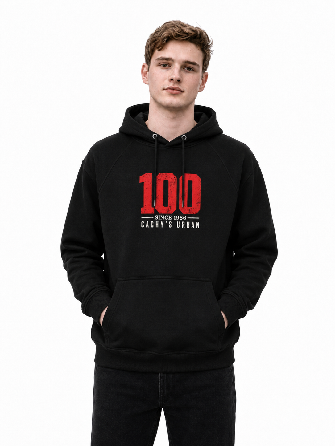 Unisex eco raglan hoodie