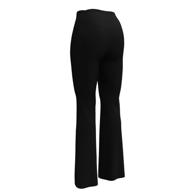 Cachy’s Urban high-waisted flared leggings for women, available in multiple colours, perfect for sporty and casual streetwear style