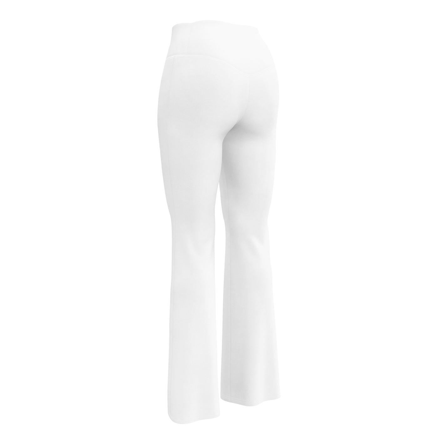 Cachy’s Urban high-waisted flared leggings for women, available in multiple colours, perfect for sporty and casual streetwear style