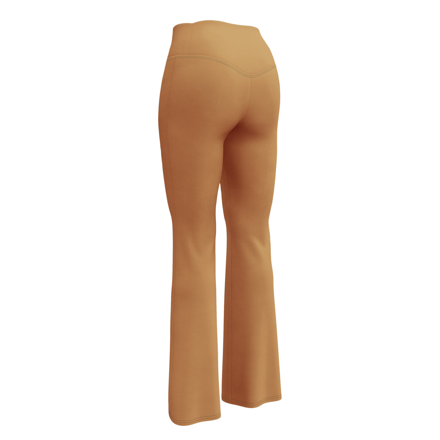 Cachy’s Urban high-waisted flared leggings for women, available in multiple colours, perfect for sporty and casual streetwear style