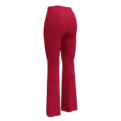 Cachy’s Urban high-waisted flared leggings for women, available in multiple colours, perfect for sporty and casual streetwear style