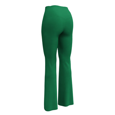 Cachy’s Urban high-waisted flared leggings for women, available in multiple colours, perfect for sporty and casual streetwear style
