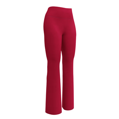 Cachy’s Urban high-waisted flared leggings for women, available in multiple colours, perfect for sporty and casual streetwear style