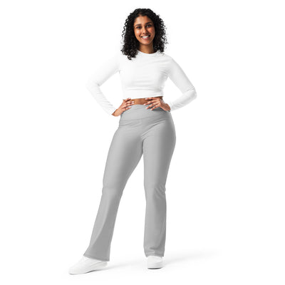 Cachy’s Urban high-waisted flared leggings for women, available in multiple colors, perfect for sporty and casual streetwear style