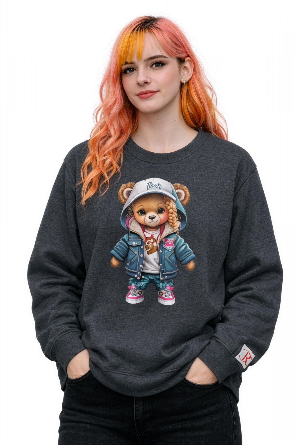 Unisex Sweatshirt - Urban Teddy Girl