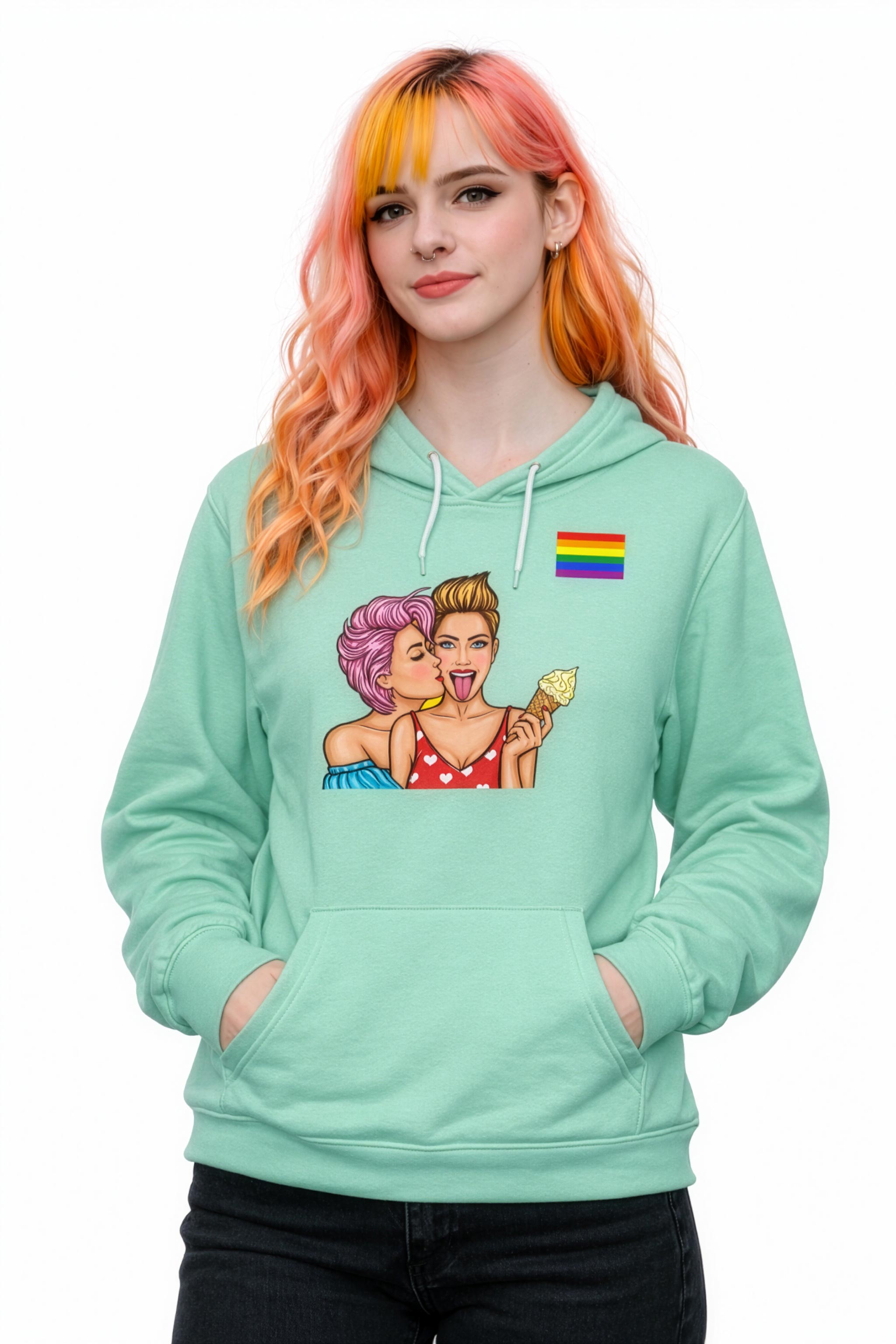 Unisex Hoodie – Pride Pop Constellation
