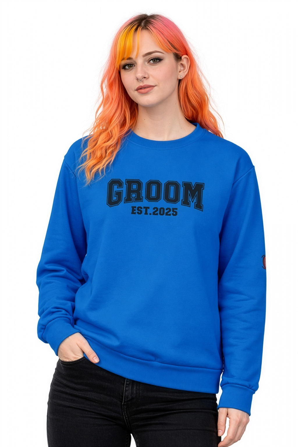 Unisex hoodie - Groom 2025 Blue
