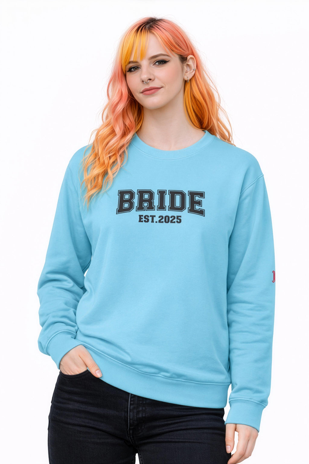 Unisex Sweatshirt - Bride 2025 Blue