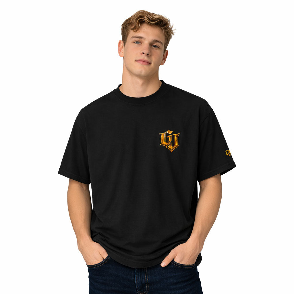 Unisex garment-dyed heavyweight t-shirt