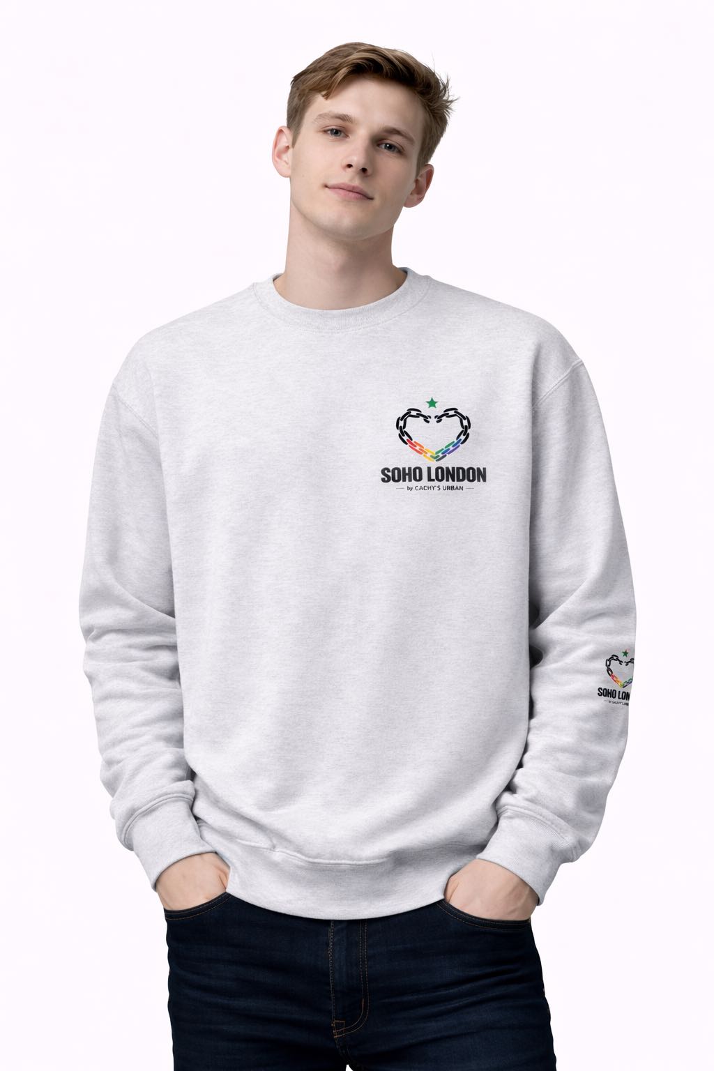 Unisex premium crew neck sweatshirt