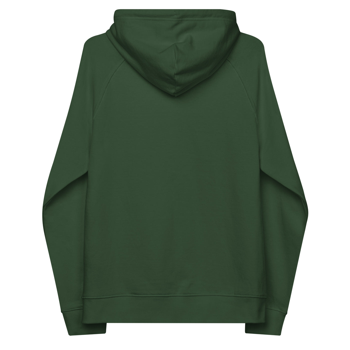 unisex eco raglan hoodie with colorful teddy bear print