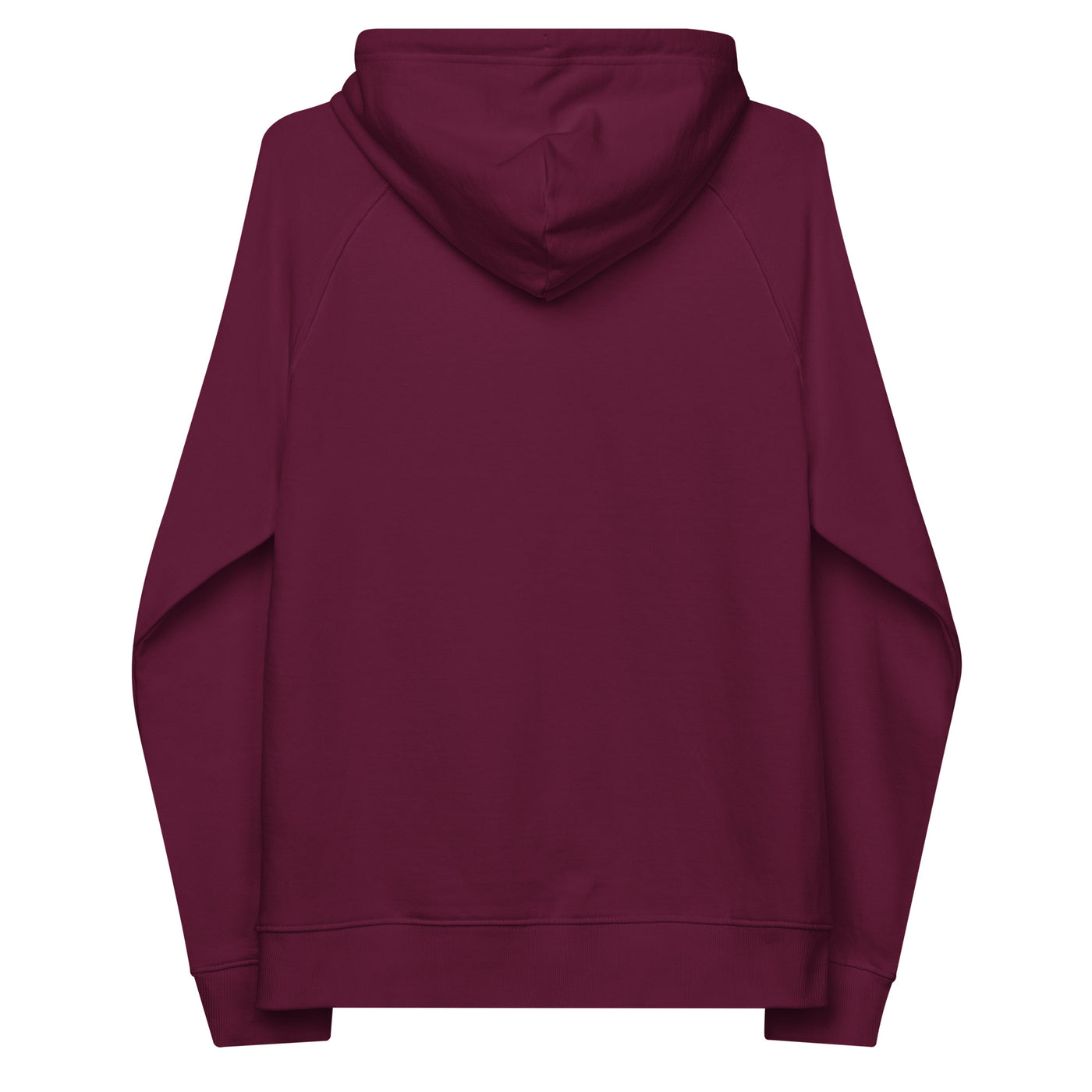 unisex eco raglan hoodie with colorful teddy bear print