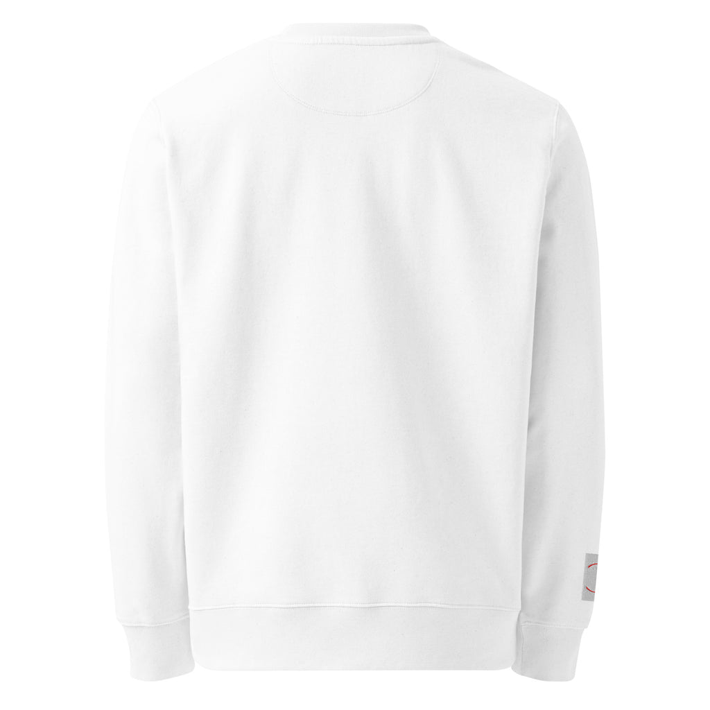 Cachy’s Urban white sweatshirt with colourful graffiti-style “Love” graphic print