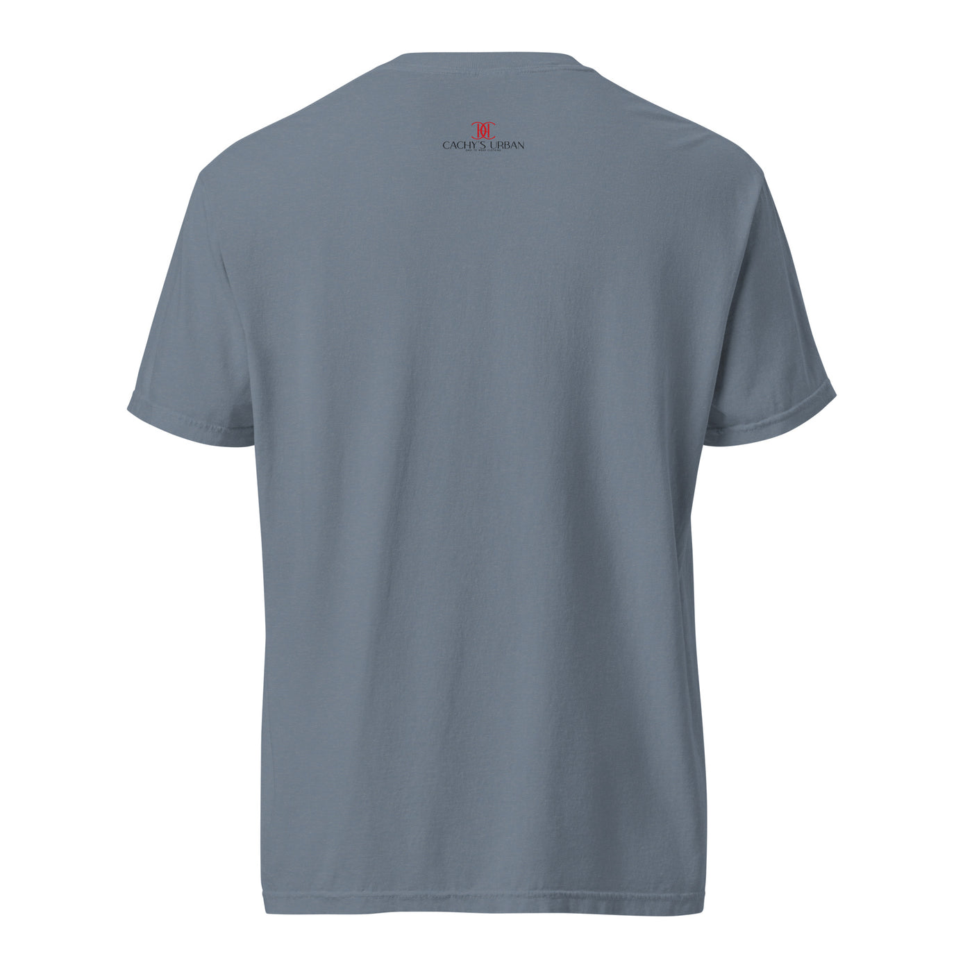 Cachy’s Urban grey t-shirt with colourful rainbow “Pride” graphic design, available in multiple colours