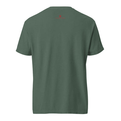Cachy’s Urban white t-shirt with rainbow “Love” graphic featuring flags and raised fist, available in multiple colours