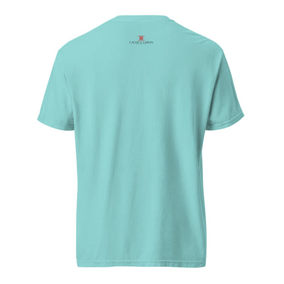 Cachy’s Urban t-shirt with colourful “Choose Love” graphic featuring sunflower and rainbow design