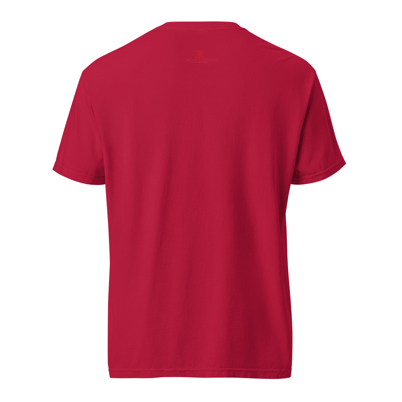 Cachy’s Urban t-shirt with rainbow “Love is Love” lips graphic design, available in multiple colours