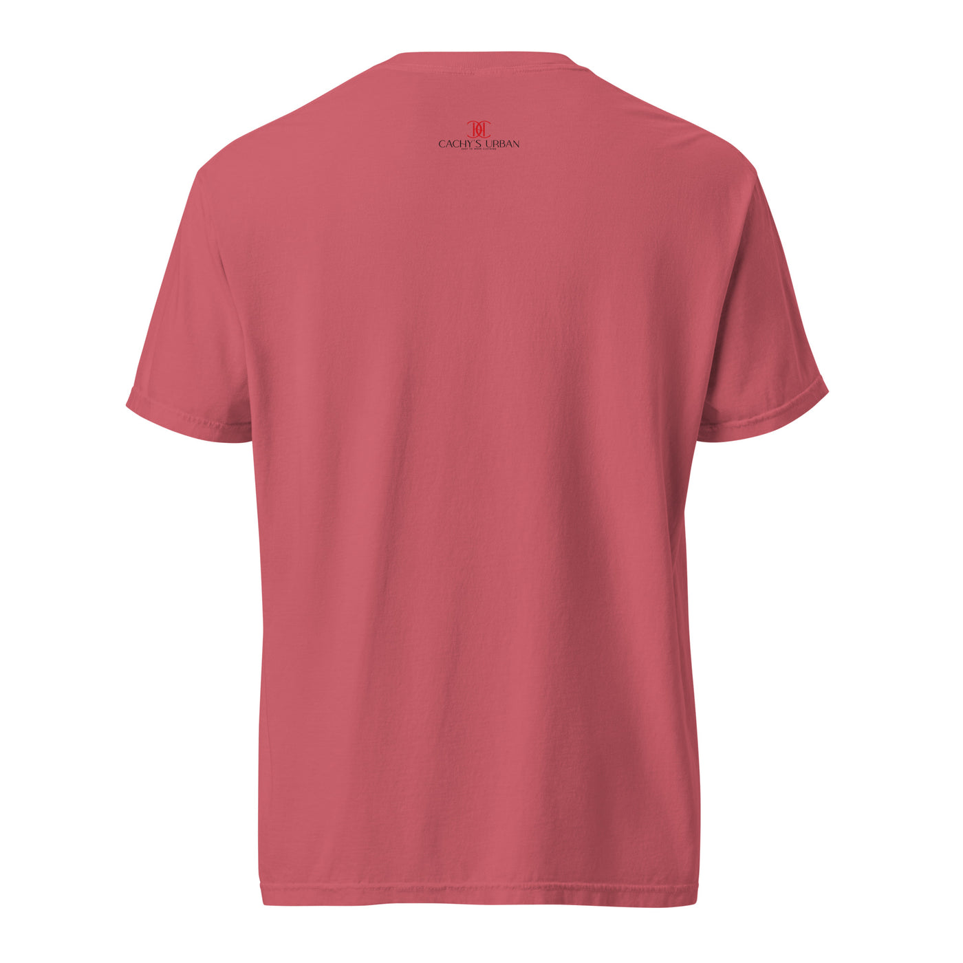 Cachy’s Urban white t-shirt with rainbow “Pride Tribe” graphic featuring flags and raised fist, available in multiple colours