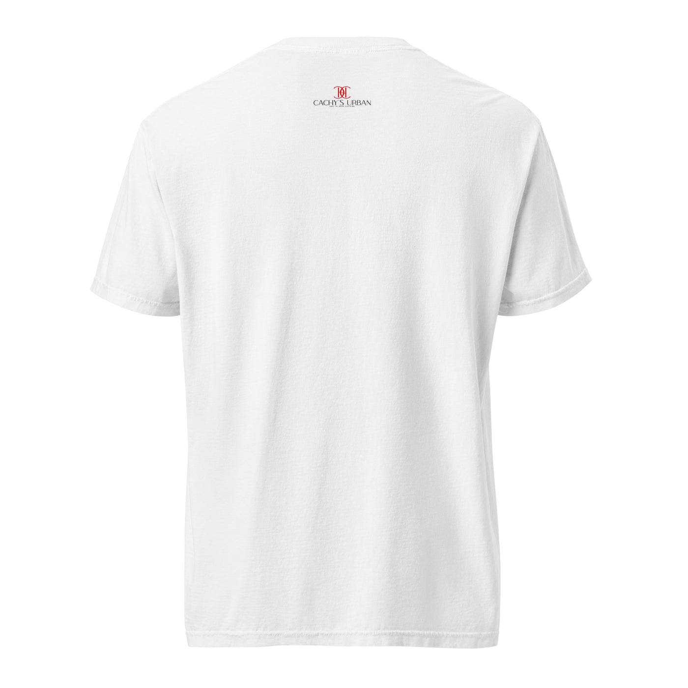 Cachy’s Urban white t-shirt with rainbow heart graphic and “I Love You” text, available in multiple colours