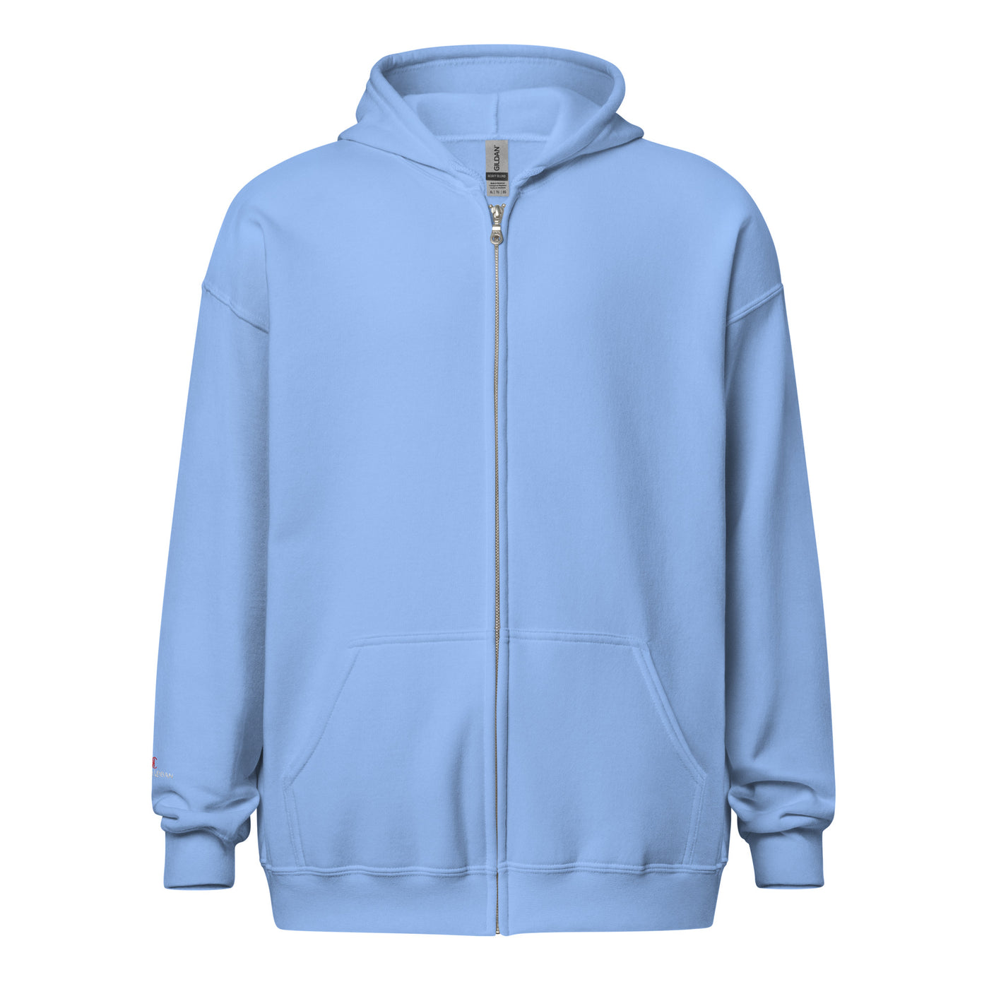 Cachy’s Urban hoodie with streetwear teddy bear in red hoodie and sneakers graphic design on the back