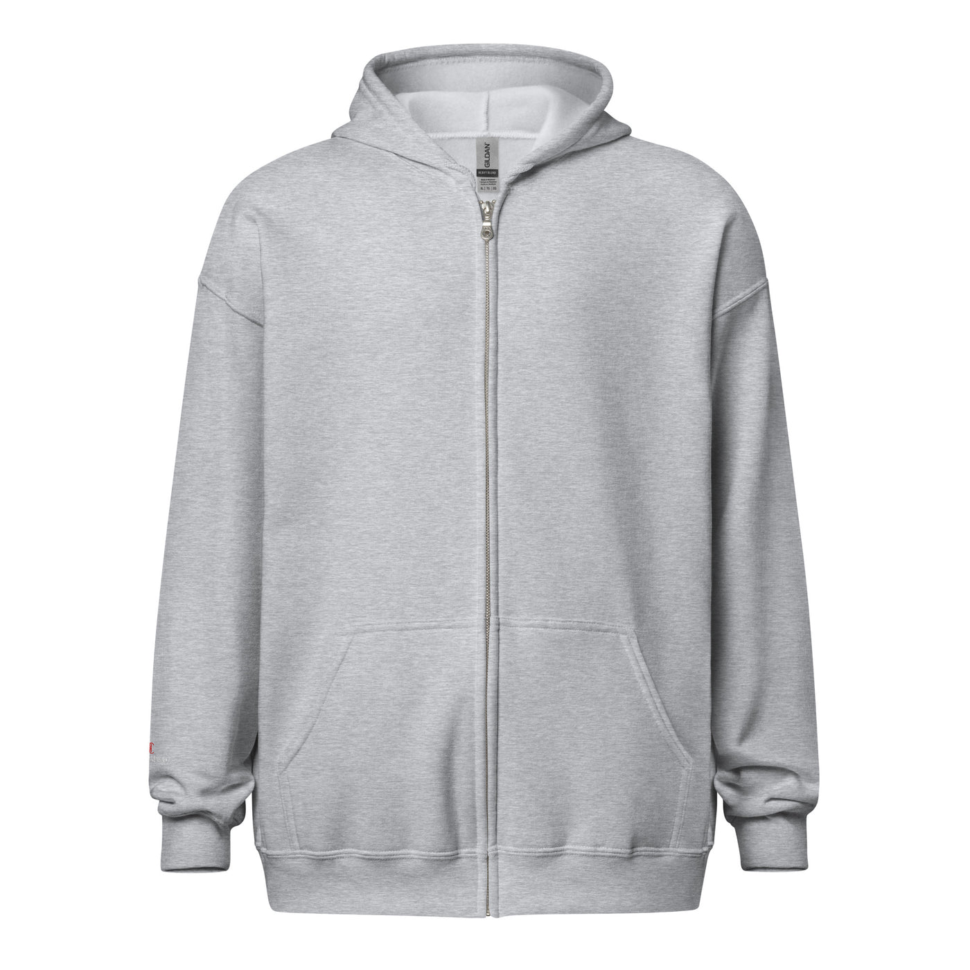 Cachy’s Urban hoodie with streetwear teddy bear in red hoodie and sneakers graphic design on the back