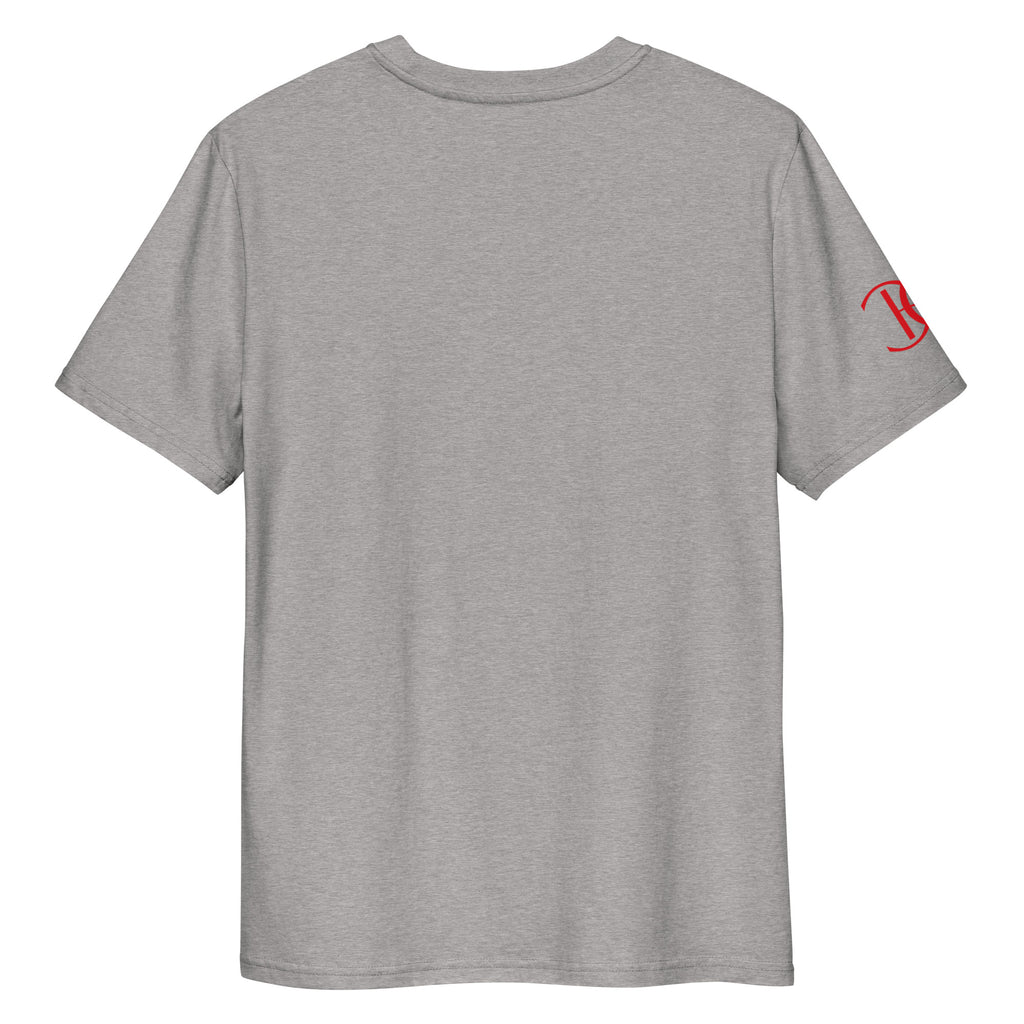 Cachy’s Urban t-shirt with cute teddy bear boba tea graphic and sunflower accents in colourful streetwear style