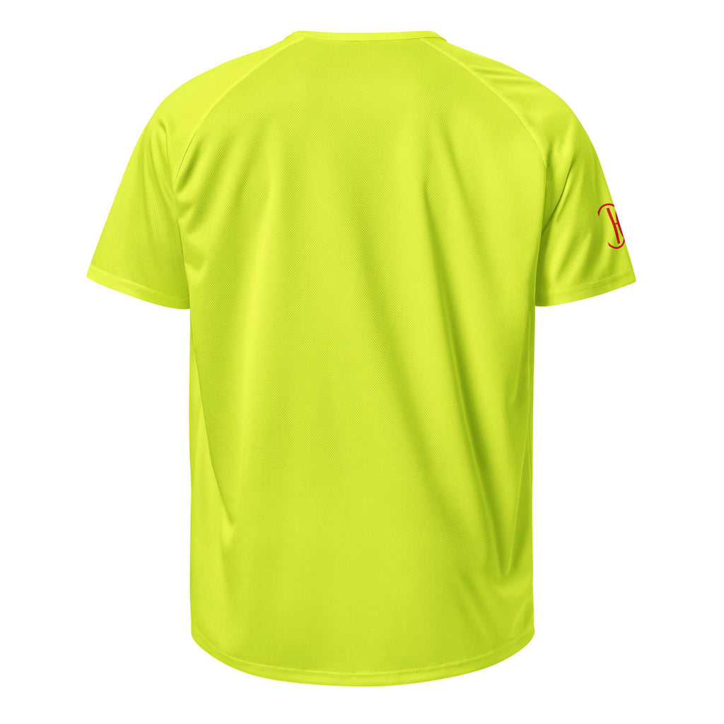 Cachy’s Urban sports t-shirt with basketball teddy bear graphic in New York jersey and sneakers design