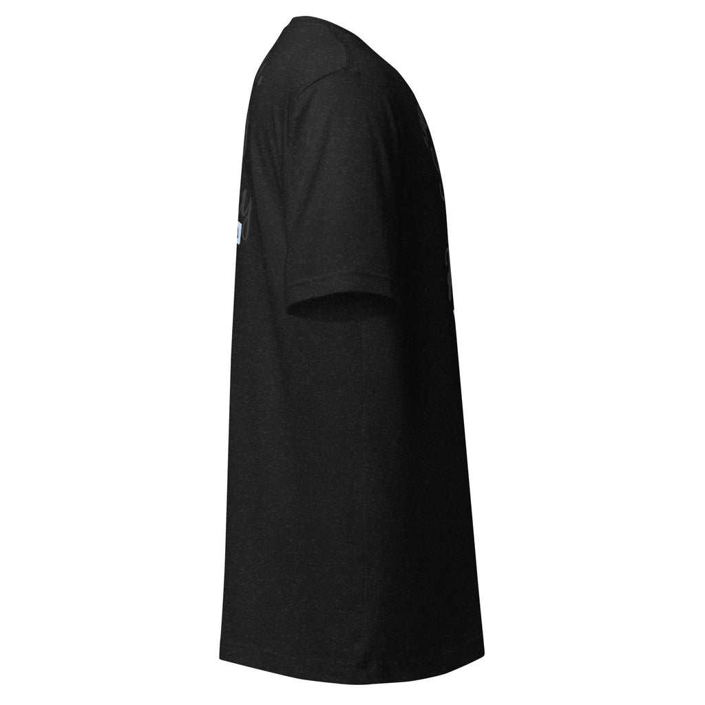 Cachy’s Urban black t-shirt with “Some Have a Story, We Made History, Class of 2020” graphic print