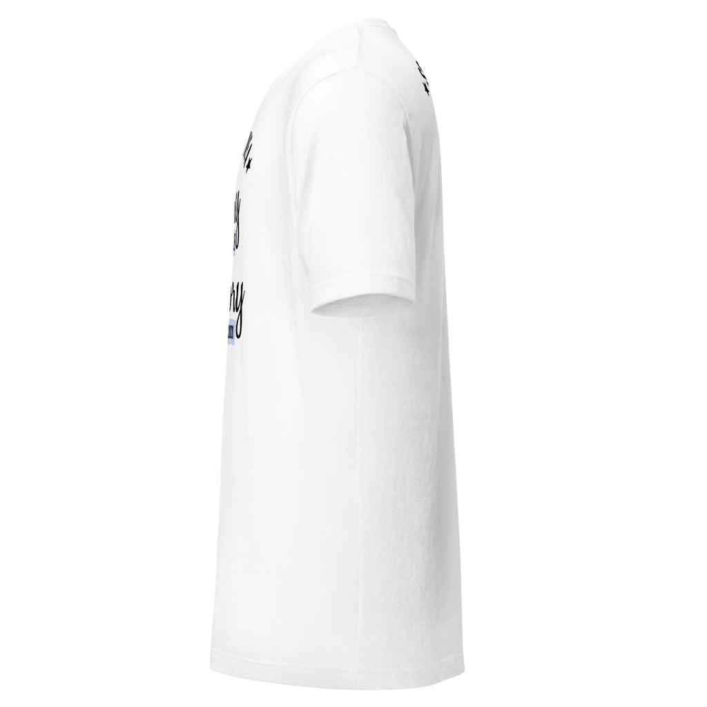 Cachy’s Urban white t-shirt with “Some Have a Story, We Made History, Class of 2020” graphic print