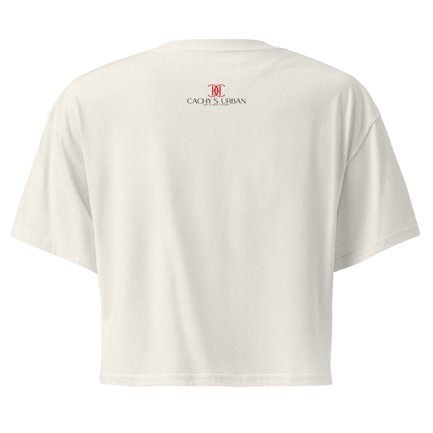 Cachy’s Urban cropped t-shirt with “Astroworld 05-11-21 Travis Scott” graphic print, available in multiple colours