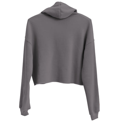 Cropped hoodie with Cachy’s Urban logo on the chest